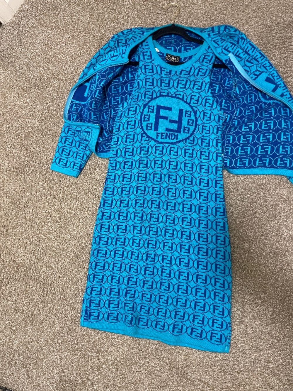 Fendi Sweater Dress Vintage